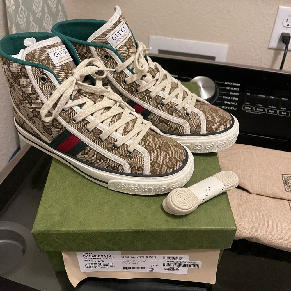 Gucci Tennis 1977 High Top Platform
Sneaker (Women)